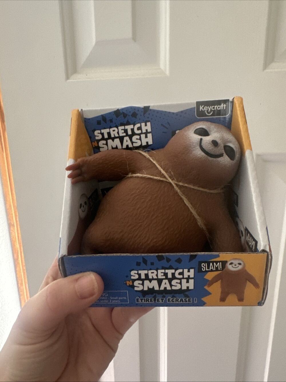 Stretch n Smash Sloth Stretch Smash Repeat Keycraft 2025 Ages 3+ Slam!! NEW